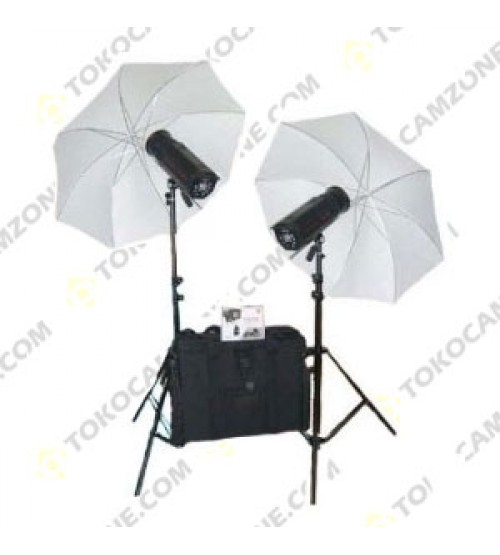 Paket Studio Jinbei EC-V300 With Umbrella